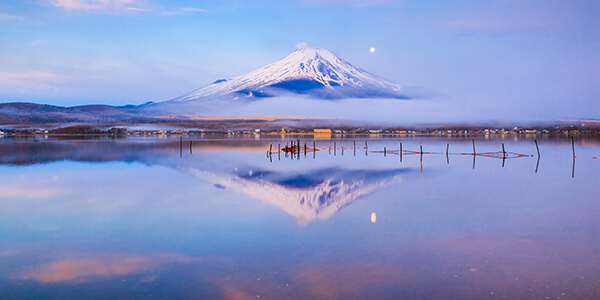 Mt.fuji With Lake Yamanaka, Yamanashi, Japan
